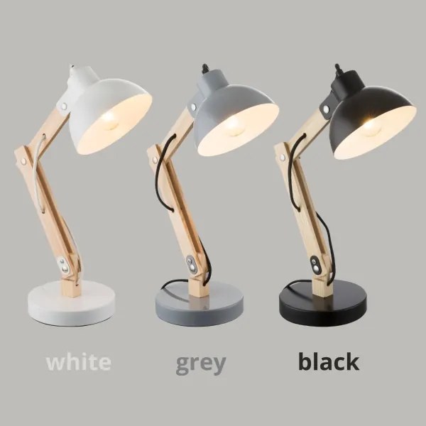 Brilagi - Asztali lámpa FOCUS 1xE27/40W/230V fekete