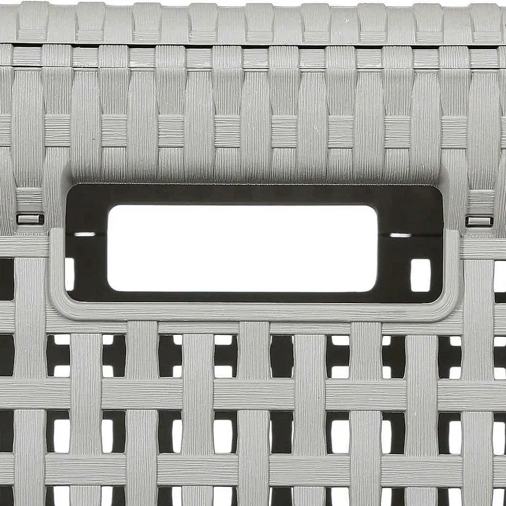 Szennyeskosár 60 l, szürke