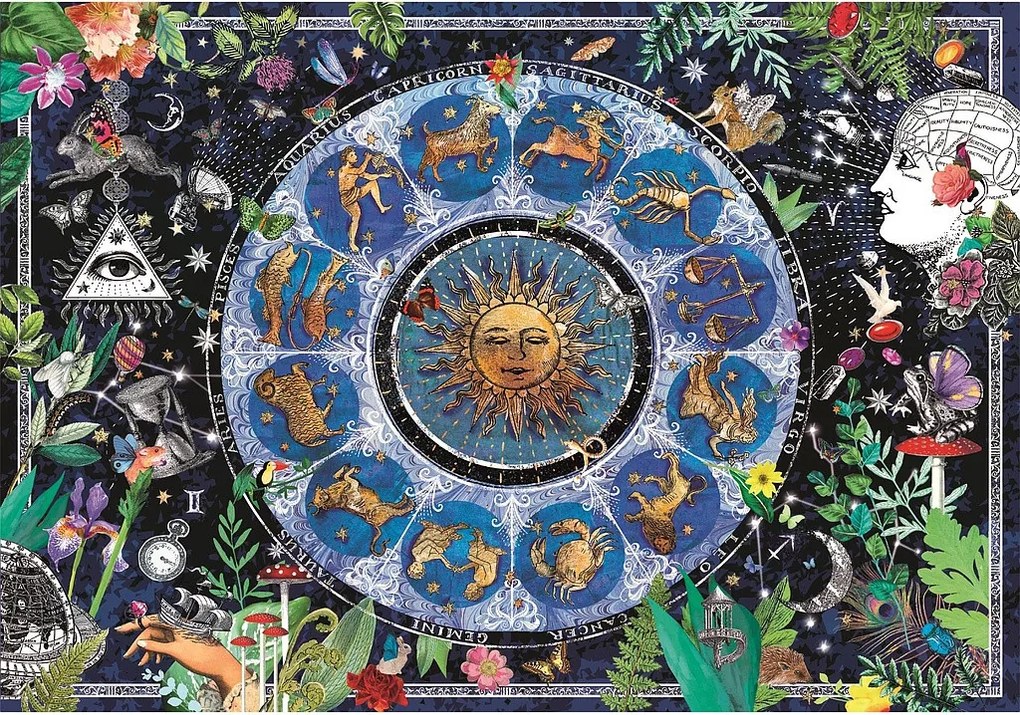 Asztrológia Chart 1000 db-os Compact puzzle Clementoni