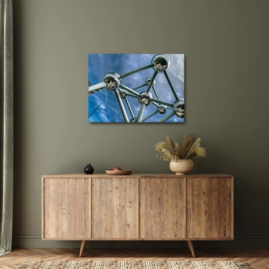 Kép - atomium Brüsszelben (70x50 cm)