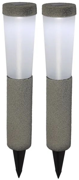 Globo 33785-2 - KÉSZLET 2x LED Napelemes lámpa SOLAR LED/0,1W/3V 6000K IP44