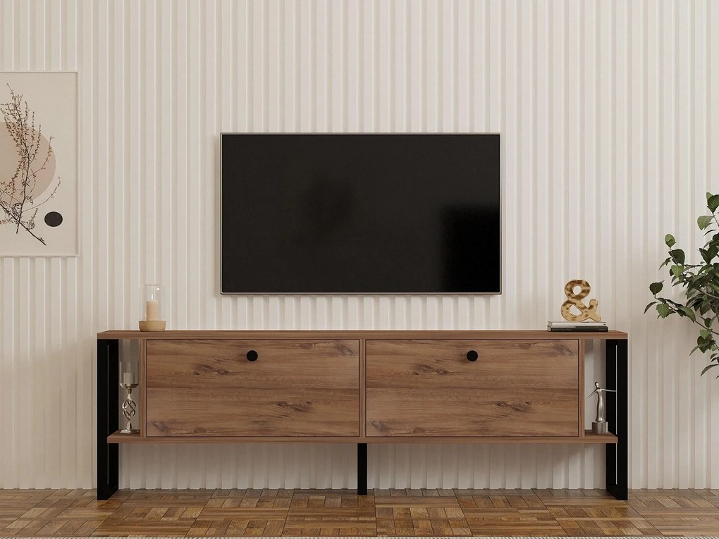 TV asztal/szekrény Satadu 2 (atlanti fenyő) . Akció -25%. 1095191