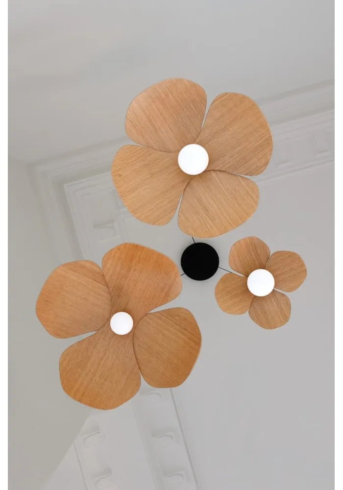 Natúr színű tölgyfa lámpabúra ø 28 cm Forget Me Not – UMAGE