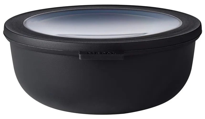 Élelmiszertartó doboz szett 3 db-os Nordic black – Mepal