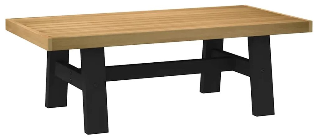 dohányzóasztal NOAIN A alakú lábak 120x60x40cm tömör fa fenyőfa