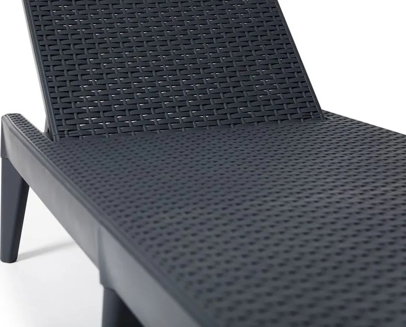 TOOMAX Műanyag kerti nyugágy NUMANA grafit