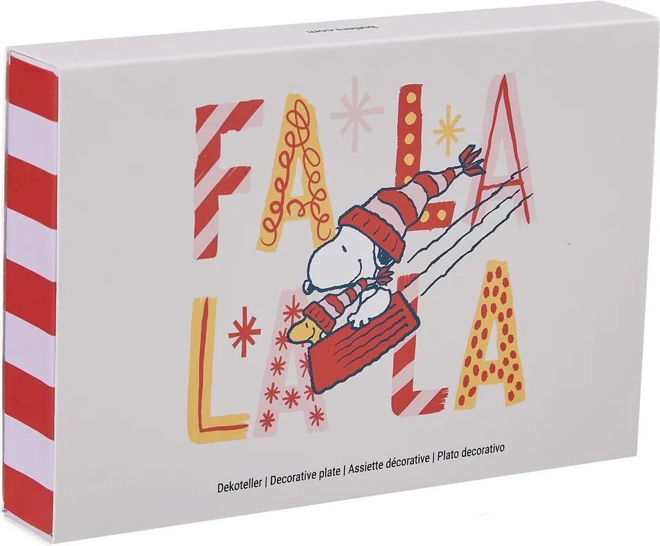 PEANUTS ovális tálka , Snoopy FaLaLa