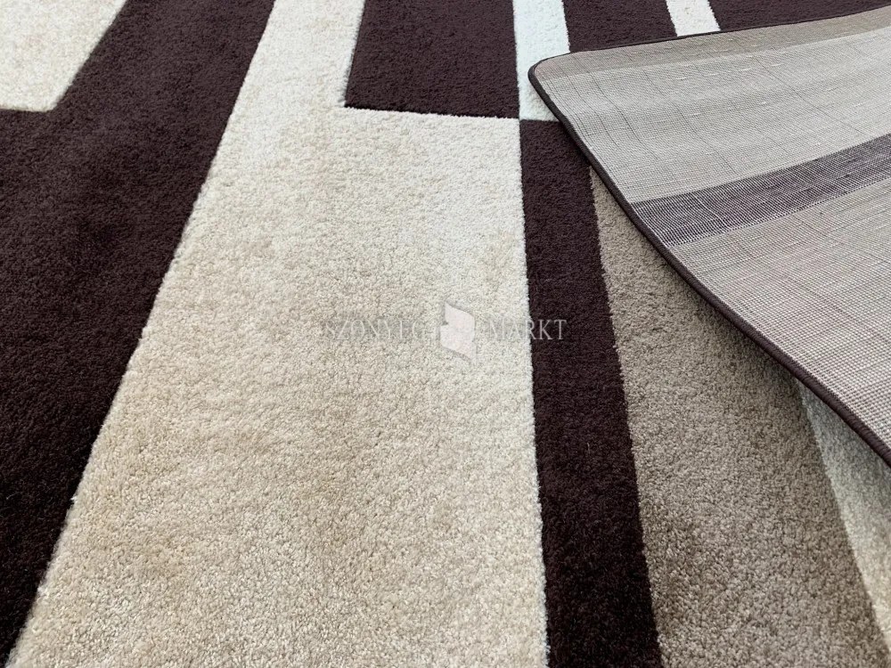 Comfort 4738 barna modern szőnyeg 60 cm-es szett