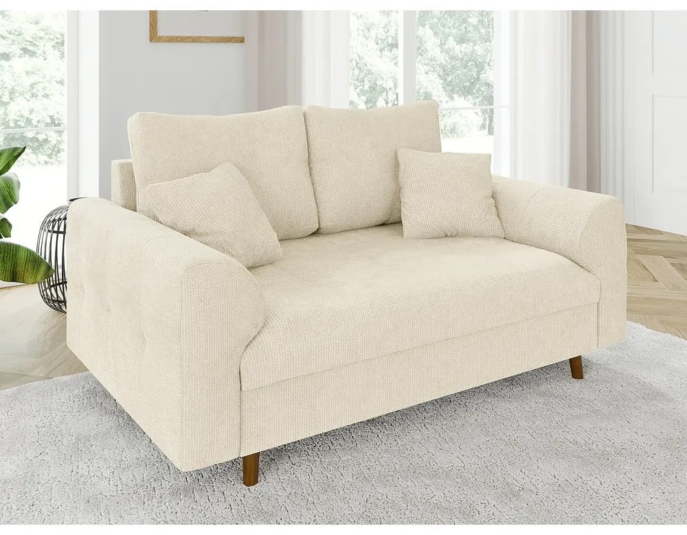 Bézs kanapé 150 cm Ariella – Ropez