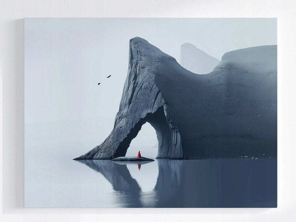 Poszter Minimalizmus Jéghegy Sarkvidék Természet Tenger 100x75