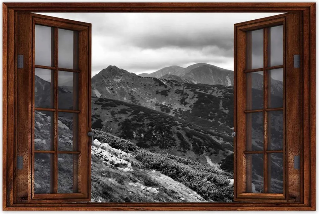 Poszterek 60x40 Tátra Lengyel hegyek Kilátás