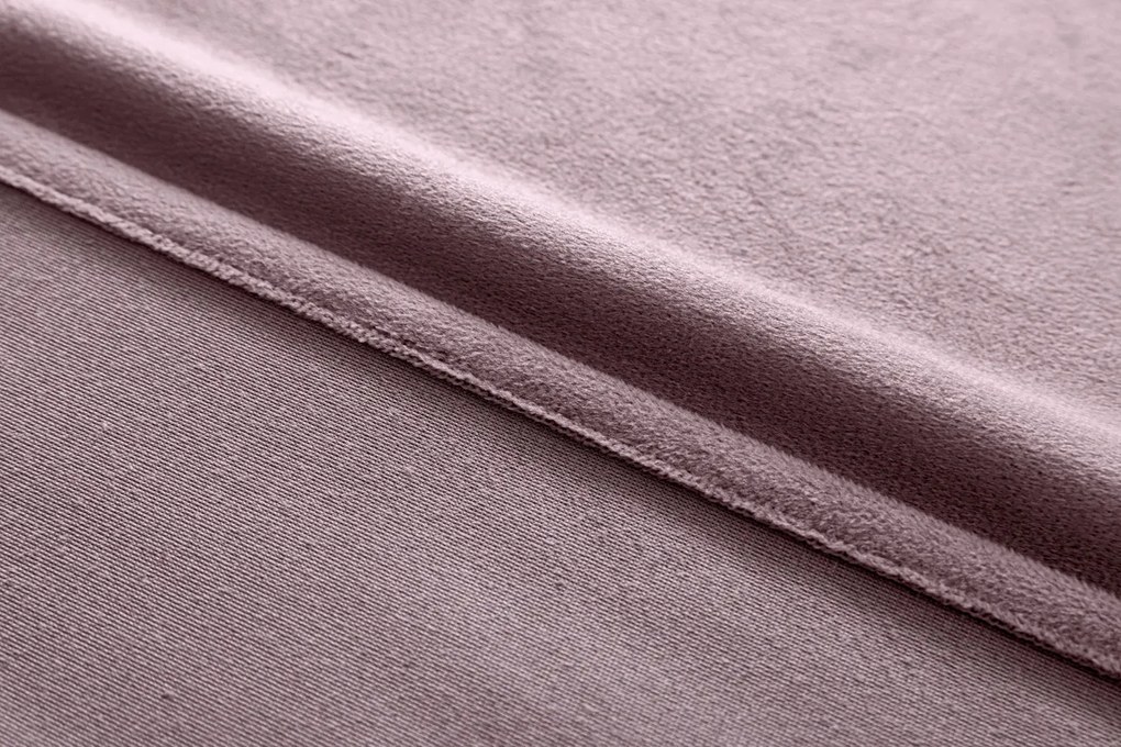 Világoslila VELVET sötétítő függöny 140x270 cm Felfüggesztés: Hullámos sínszalag