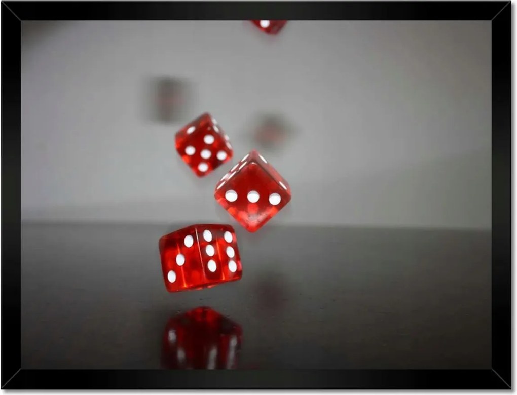 Poszterek keretben 40x30 Játékkockák