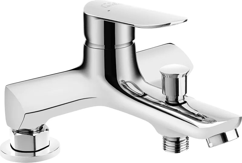 Laveo Appia, kád/zuhany csaptelep kádhoz, h-112, króm, LAV- BLP_015D