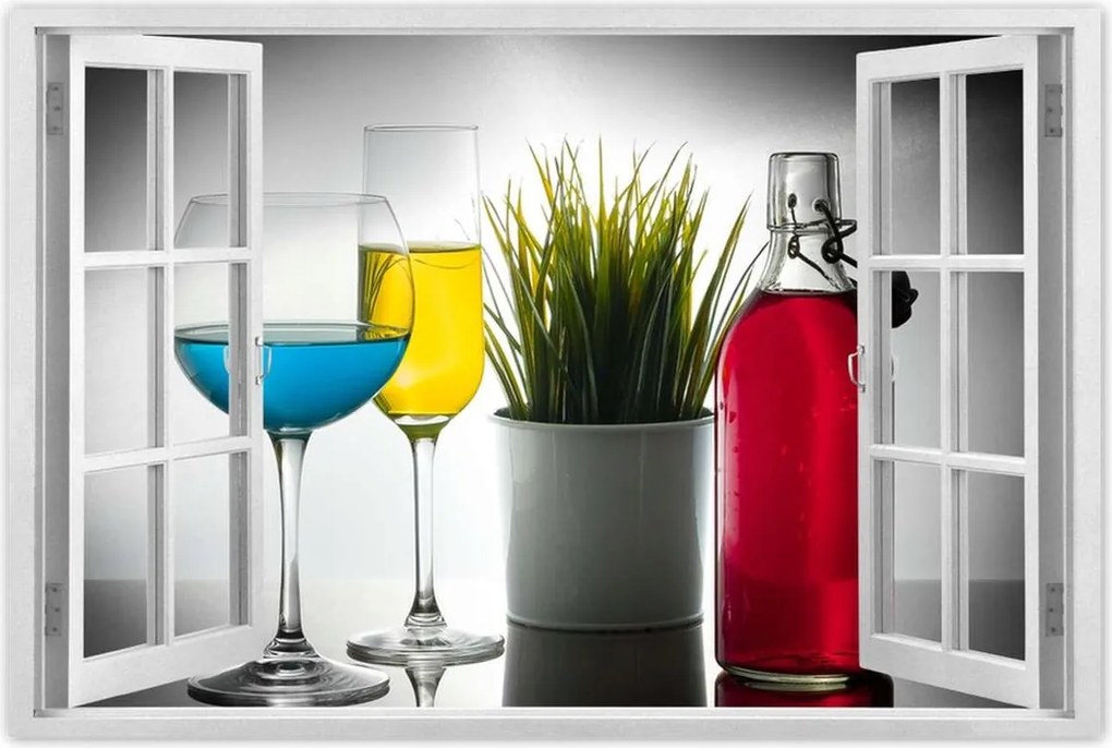 Poszterek 120x80 Színes italok Italok