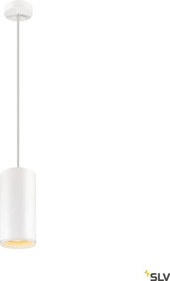 SLV 1005714 NUMINOS XL PHASE Hengeres Függesztett Lámpa Fehér, Fekete LED IP20