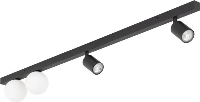 TK LIGHTING 10002 VOX Modern Mennyezeti Lámpa Fehér, Fekete G9, GU10 IP20