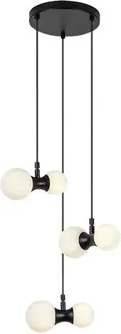 Lition beltéri függeszték 6xg9 ip20 fekete