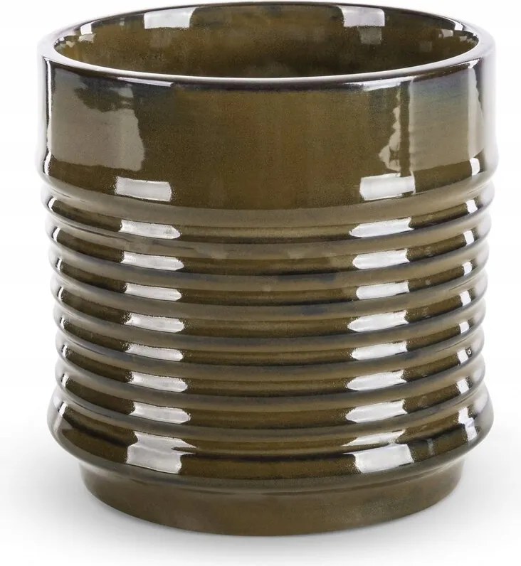 Dekorációs virágtartó Sami 17x17x17 Eurofirany barna