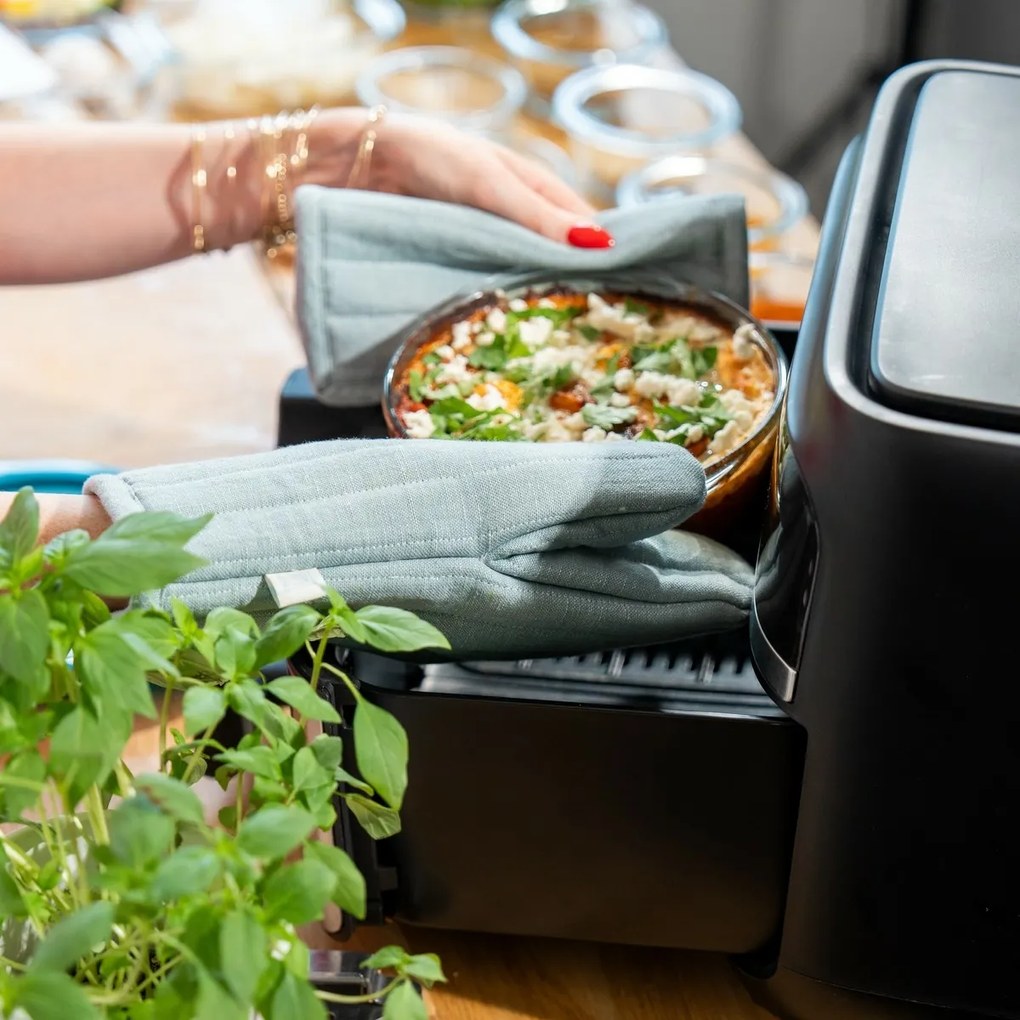Pyrex Air Fryer kerek sütőtál 1 l, 20 x 18 x 7 cm, 1 l