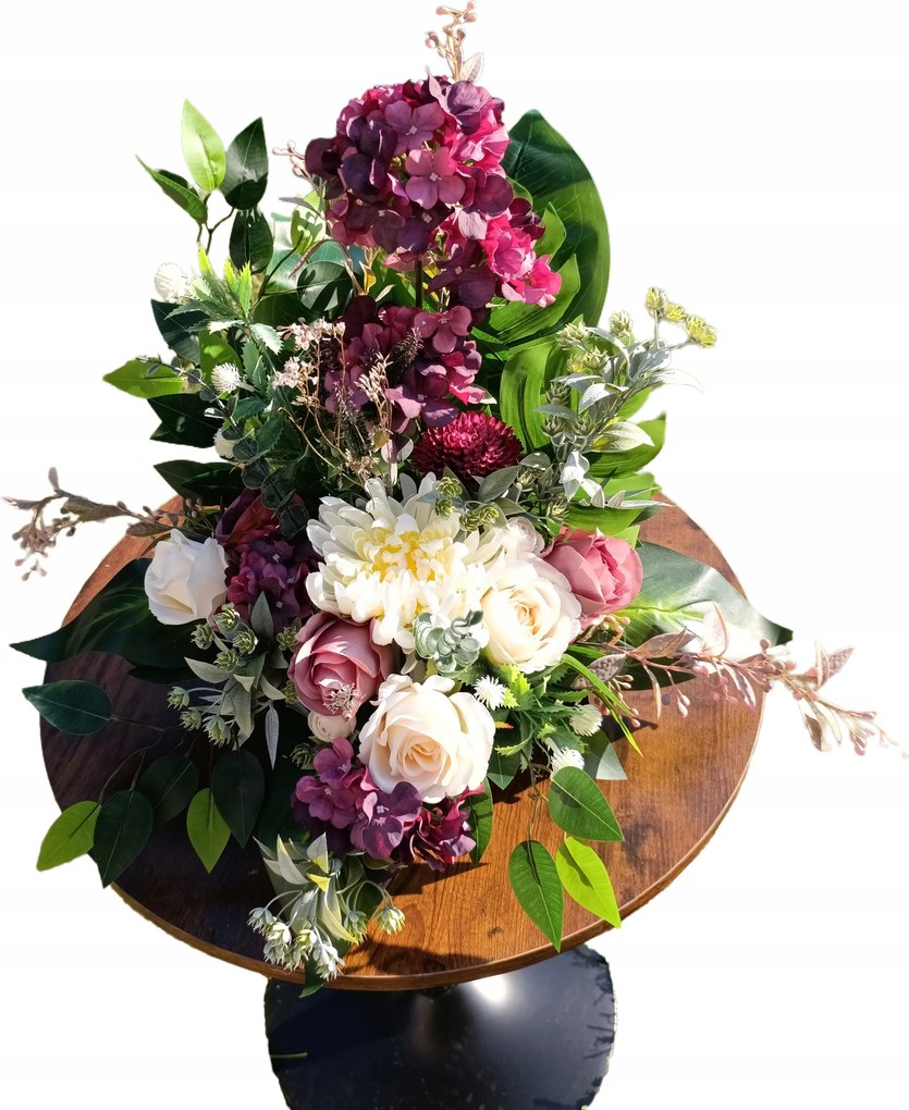 Csokor Stroik Nagy Kompozíció Síremlék Temető Művirágok