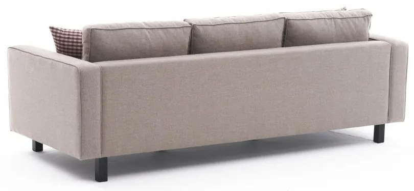 3 személyes kanapé Kale Linen - Krém