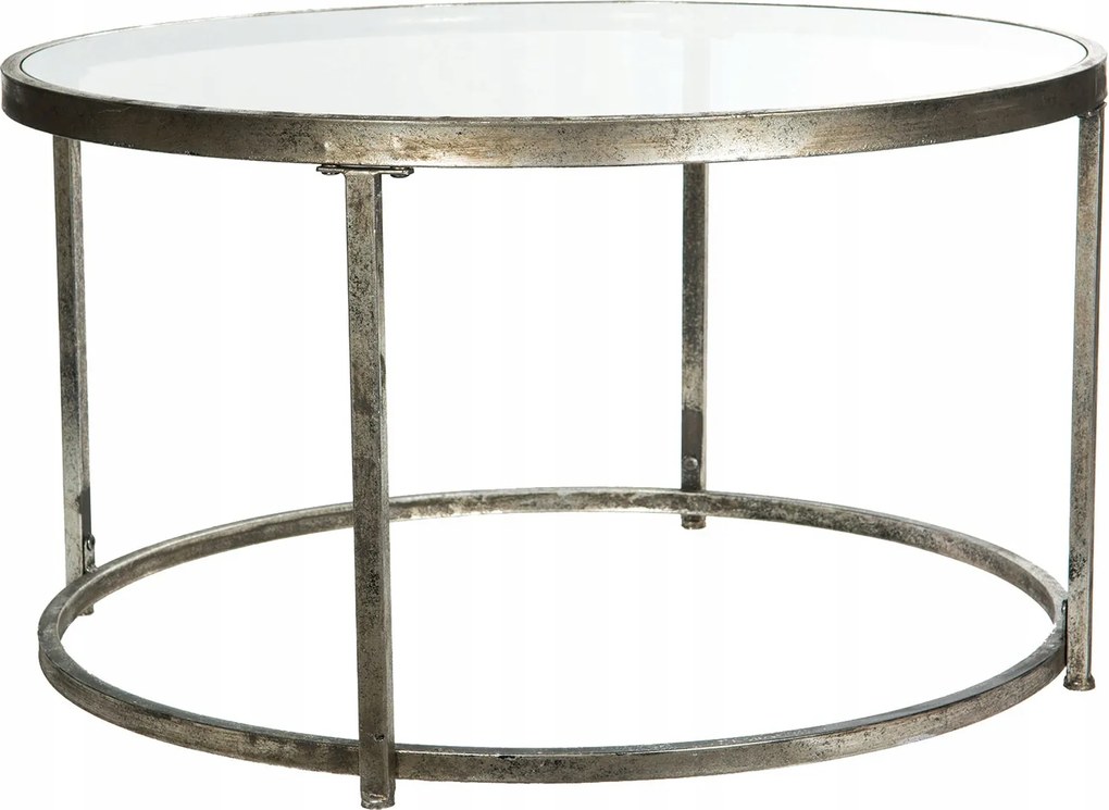 Clara dohányzóasztal Ezüst XL