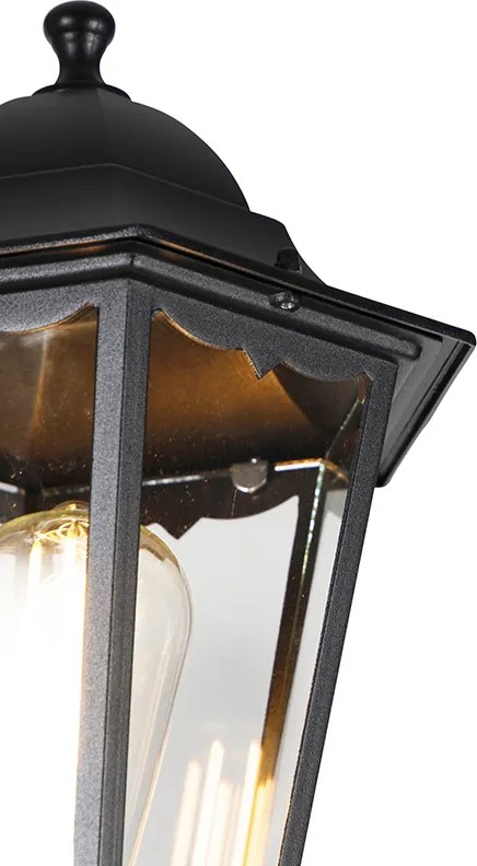 Fekete kültéri lámpa 220 cm 2-lámpás IP44 - Havana