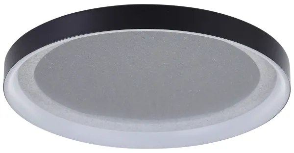 Brilliant - LED Mennyezeti lámpa QUITO LED/24W/230V 3000K átm. 33 cm fekete