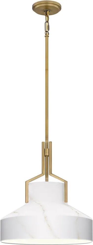 Quoizel Brecken QZ-BRECKEN-2P-OZ-ABG Függőlámpa 2x60W/E27 IP20