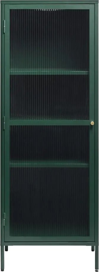 Bronco zöld fém tálalószekrény, magasság 160 cm - Unique Furniture