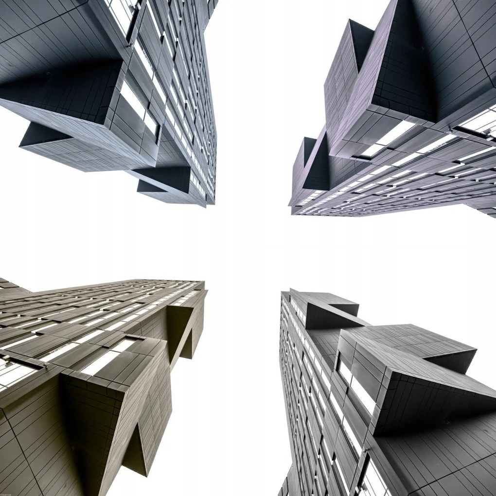 Poszter 80x80cm Régi adótorony, Assaf Frank