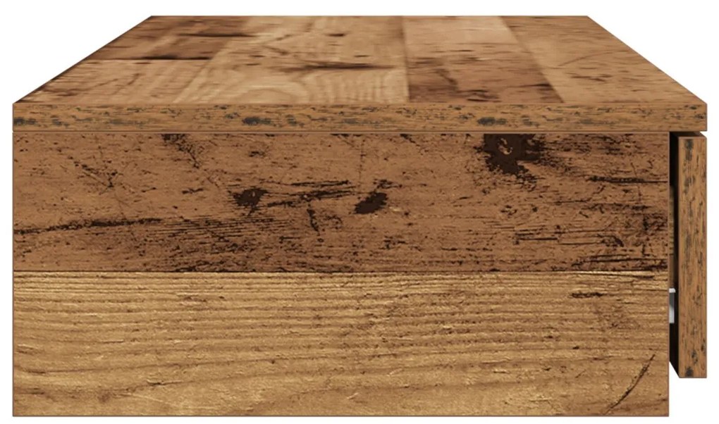 Ágyneműtartók Régi Fa 80x36,5x16,5 cm Műanyagtartalmú Fa