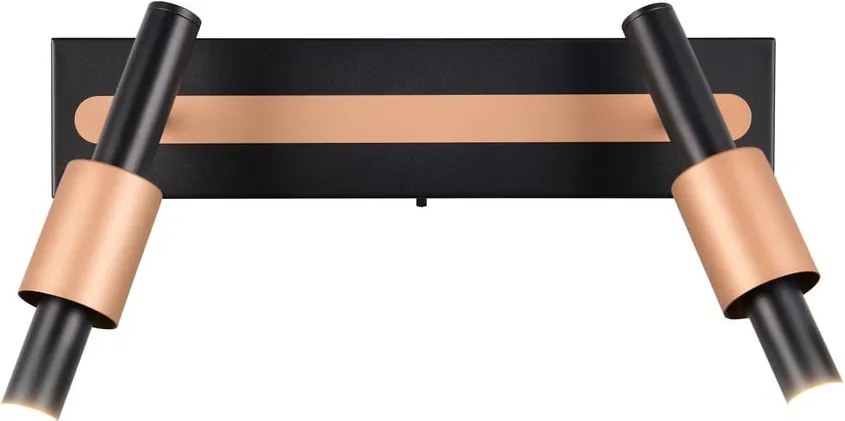 Fekete-bronzszínű LED spotlámpa 20,5x42 cm Ikaris – Trio Select