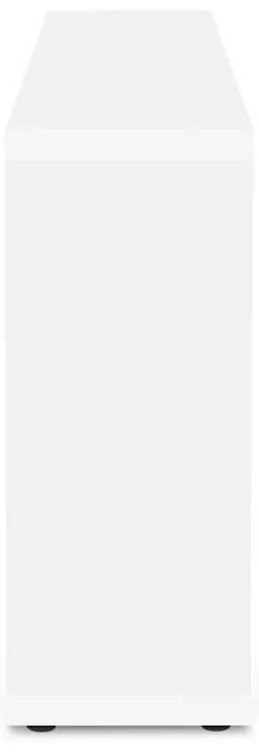 Fehér könyvespolc 150x83 cm Berlin – TemaHome