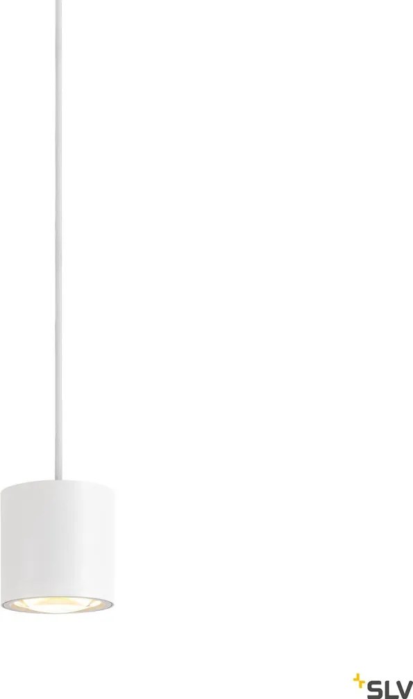 SLV 1004673 OCULUS Hengeres Függesztett Lámpa Fehér, Átlátszó LED IP20