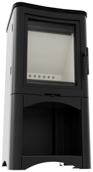 Kratki KOZA/K5/S/W 7kW acél kandalló kályha, 150mm pr.