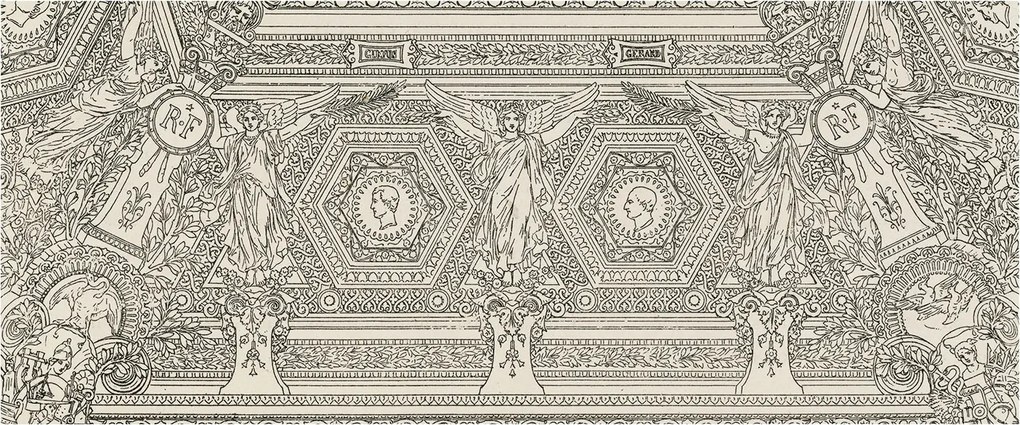 Design fotótapéta falra Flizelin klasszikus dísz 250x104