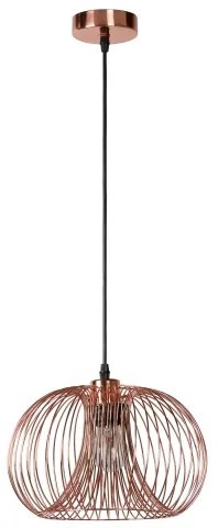 Lucide 02400/30/17 - Függeszték VINTI 1xE27/60W/230V réz