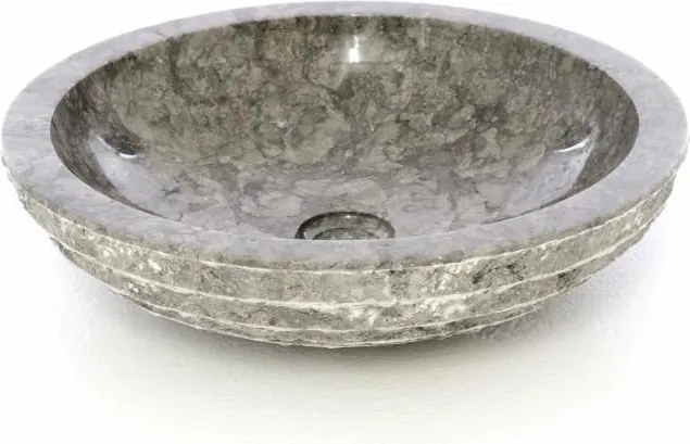 DIVERO Mosdókagyló természetes kőből - Turin