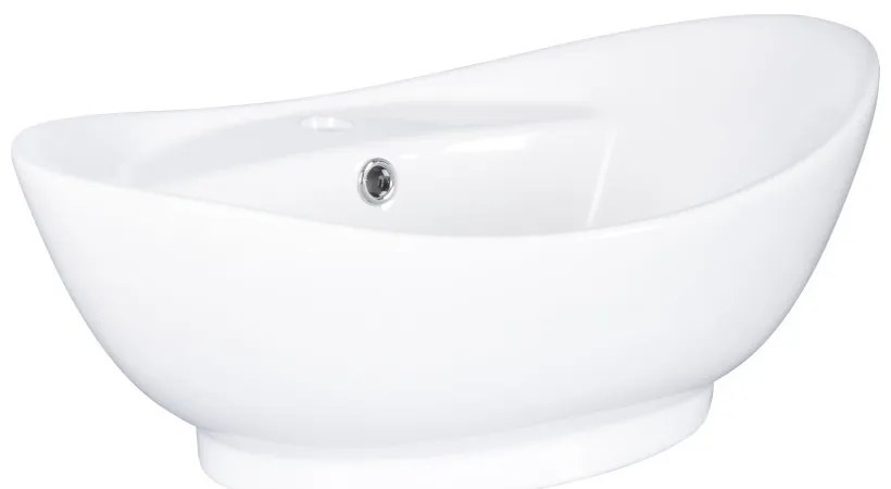 Eros GONDOLA - PULTRA ültethető - Top Counter - porcelán mosdó - 59 x 39 x 21 cm