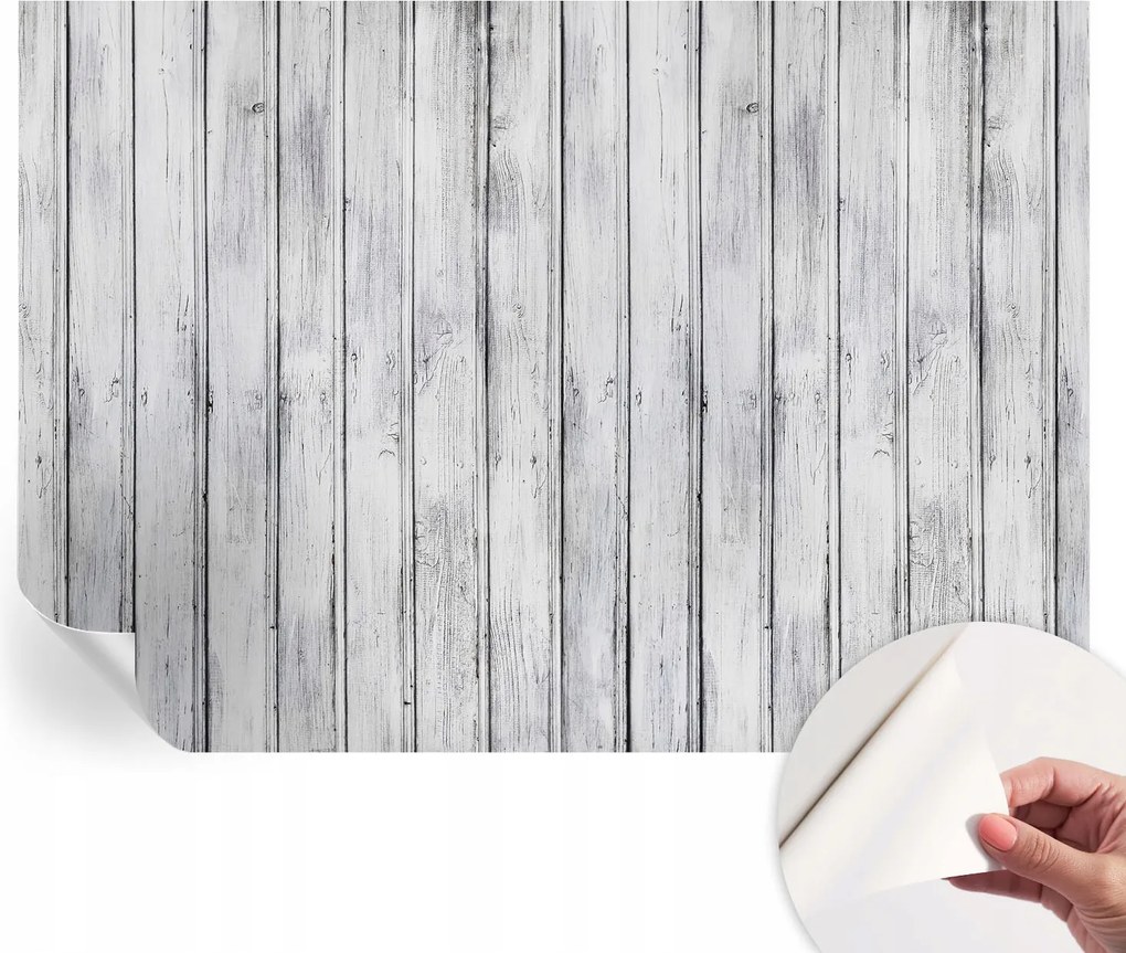 Öntapadós tapéta Fali furnér 3D hatás Fa deszkák 208x146 cm