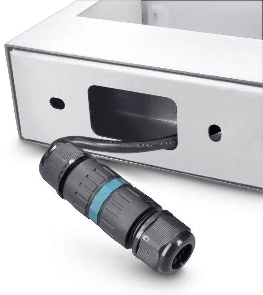 Brilagi - LED Kültéri fali lámpa RAGUSA LED/7W/230V fehér IP54