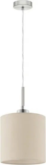 Eglo - LED csillár kábelen TUNJA 1xE27/60W/230V krémszínű