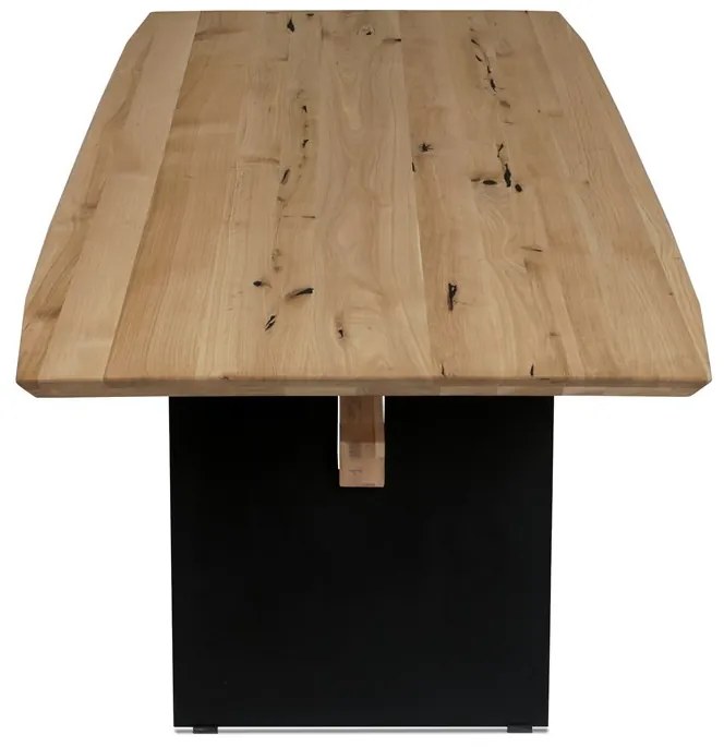 Tömör Tölgy Étkezőasztal 200×100 cm. DUB – DS-M200