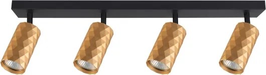 BRILAGI - LED RGBW dimmelhető spotlámpa SELE DIAMANT 4xGU10/4,8W/230V arany