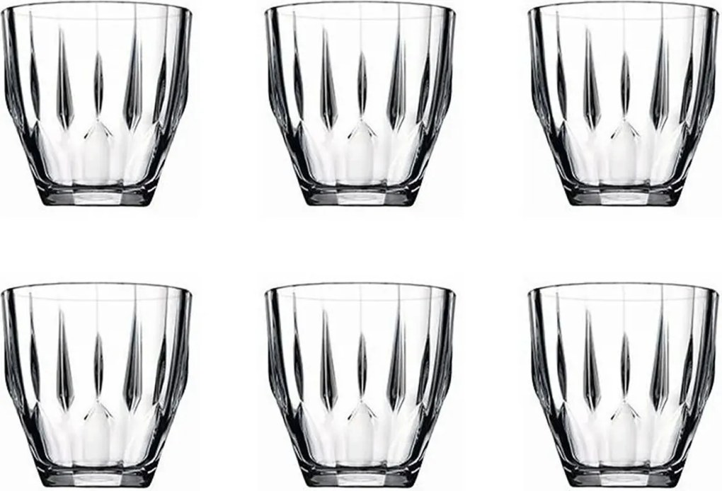 PB-52988 6 darabos 275 ml üvegpohár készlet