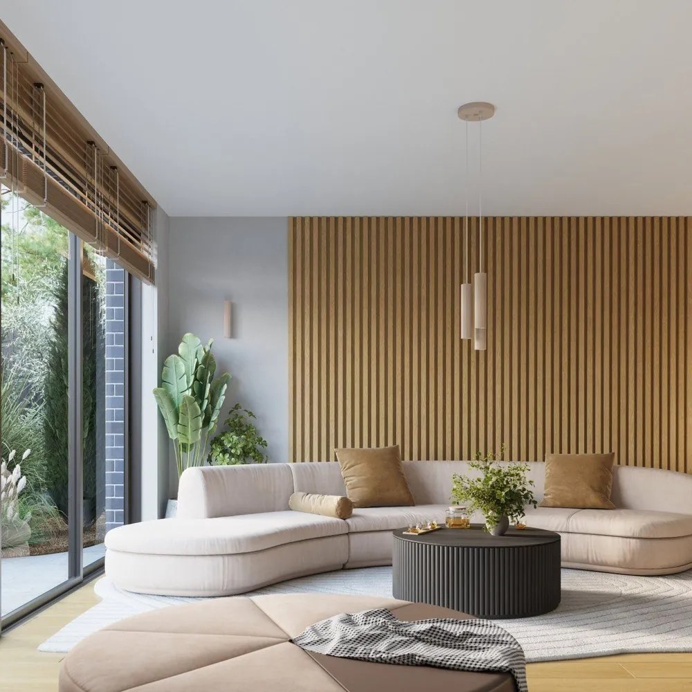 Szürkésbarna fém függőlámpa ø 19,5 cm Gleam – Sollux