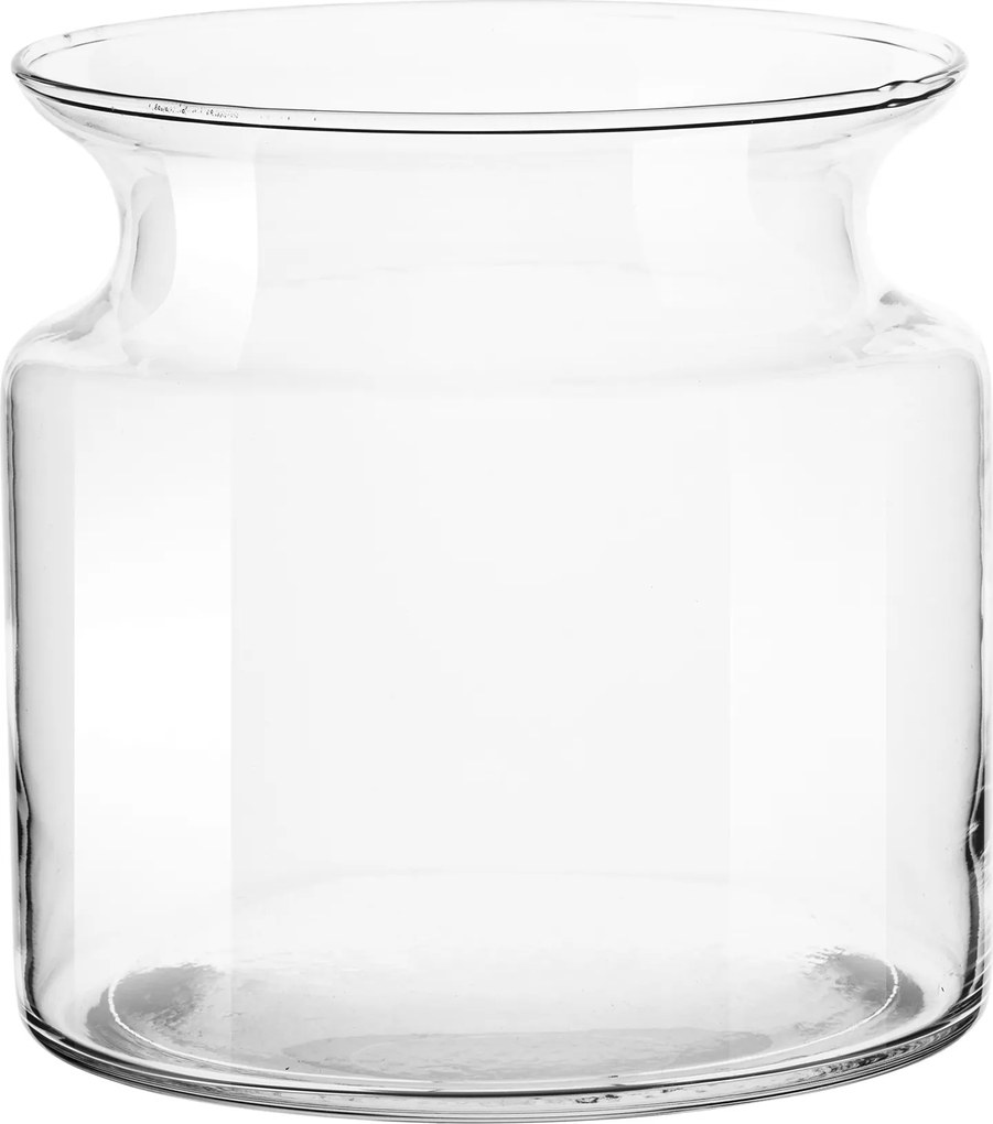 Dekoratív Üveg Gyertyatartó Lamion Erdő Befőttesüvegben h 15 cm