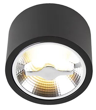 Modern mennyezeti spotlámpa fekete AR111 LED-del - Expert